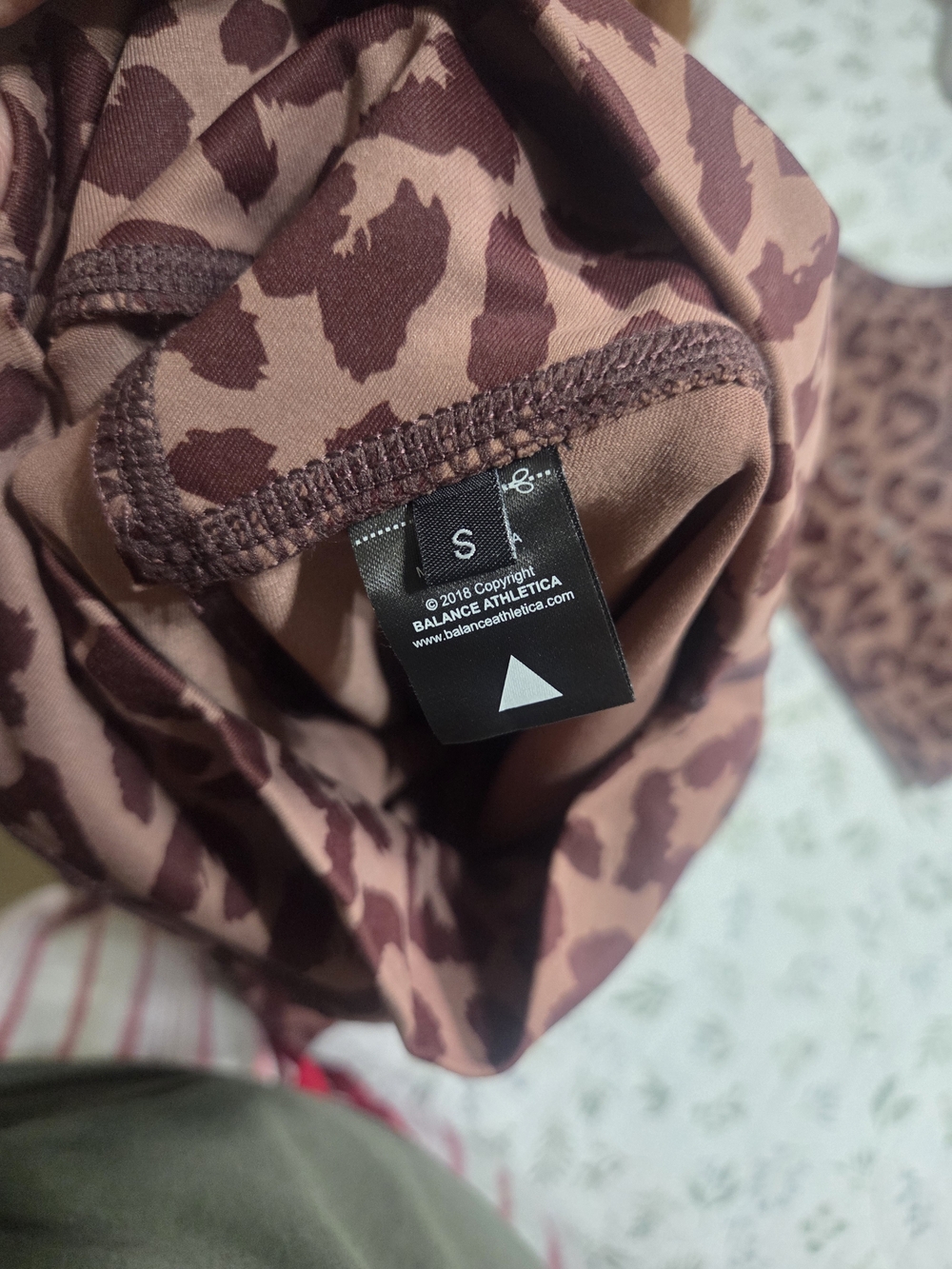 Balance Athletica Brown Leopard Print Active Set - Picture 3 of 4